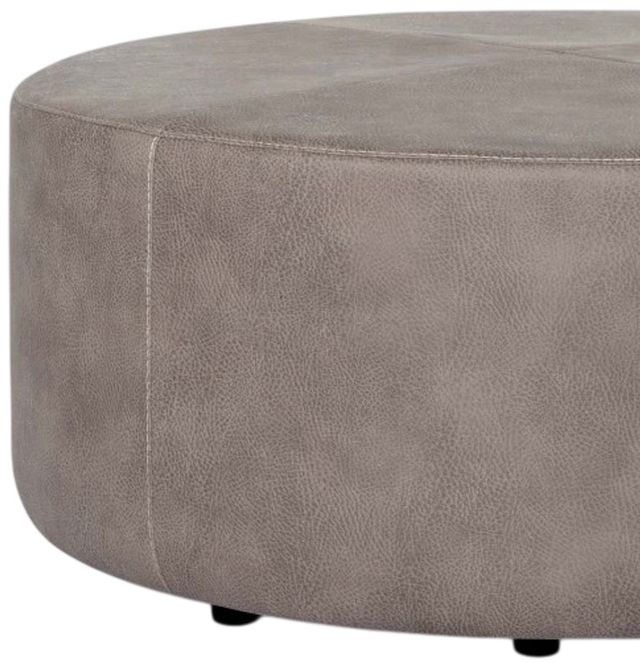 Franklin™ Brighton Scottsdale Greige Round Ottoman-1