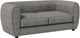 Furniture of America® Verdal Charcoal Gray Loveseat-0