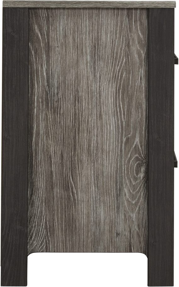 Signature Design by Ashley® Cazenfeld Black/Gray Nightstand-2