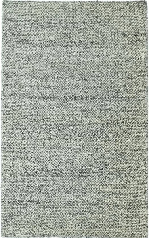 KAS Rugs Pave Ivory Grey Cornerstone 5'x8' Area Rug-0