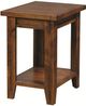 aspenhome® Alder Grove Fruitwood Chairside Table-0
