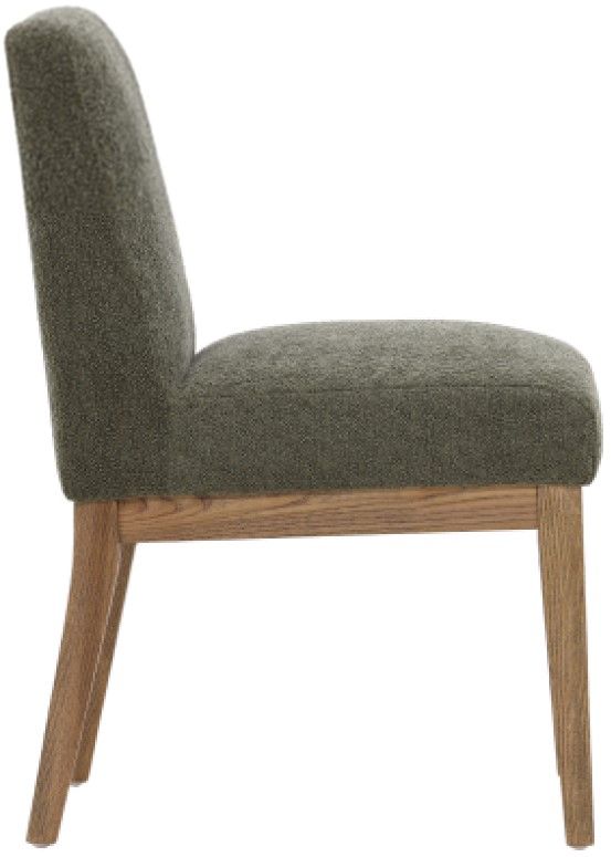 Dovetail Furniture Weilan Charlotte Olive/Natural Dining Chair-2