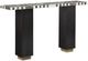 Currey & Company Gentry Black and White Console Table-0