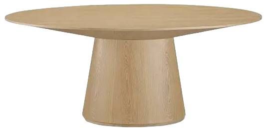 Moe's Home Collection Otago Natural Oak Oval Dining Table-0
