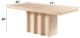 ACME Furniture Inca Travertine Stone Dining Table-2