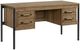 Intercon Norcross Hickory 60" Half Ped Desk-0