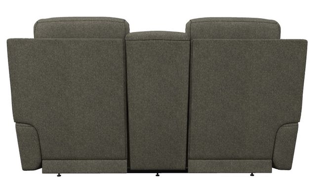 La-Z-Boy® Emmons Granite Power Reclining Loveseat with Console and Headrest-3