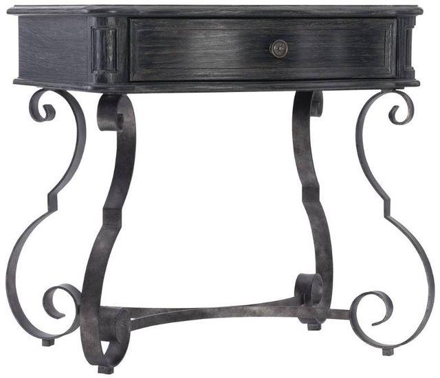 Bernhardt Villa Toscana Ember/Textured Carbone Nightstand-0