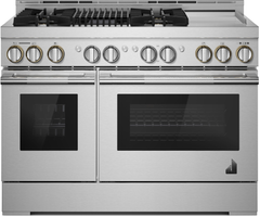 JennAir® RISE™ 48" Stainless Steel Freestanding Gas Range