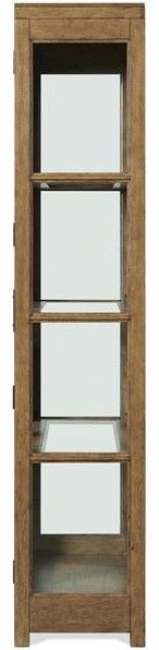 Riverside Furniture Bozeman Toasted Almond Display Cabinet-2