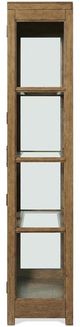 Riverside Furniture Bozeman Toasted Almond Display Cabinet-2