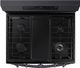 Samsung 30" Fingerprint Resistant Black Stainless Steel Smart Freestanding Gas Range with No Preheat Air Fry and Convection-3