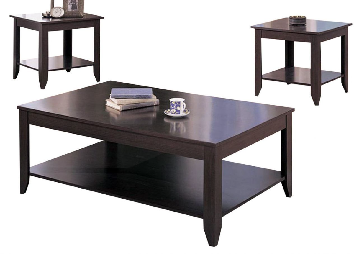 Cappuccino Table Set - 3Pcs Set Cappuccino Table Set - 3Pcs Set