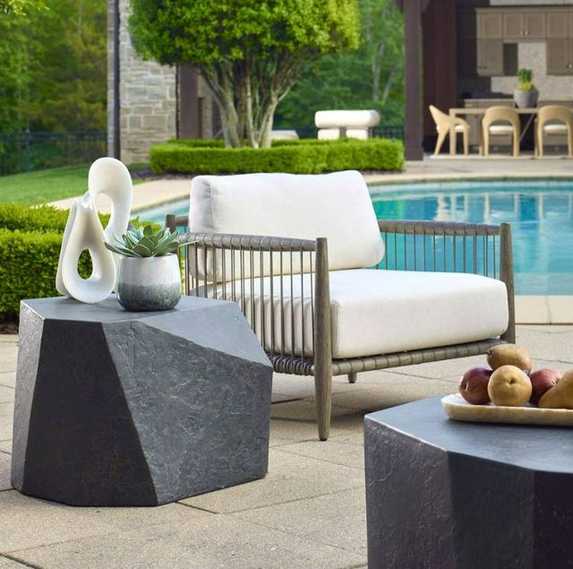 Uttermost® Parra Slate Concrete Indoor-Outdoor Side Table-1
