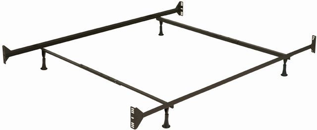 Beaudoin Black Headboard/Footboard Bed Frame