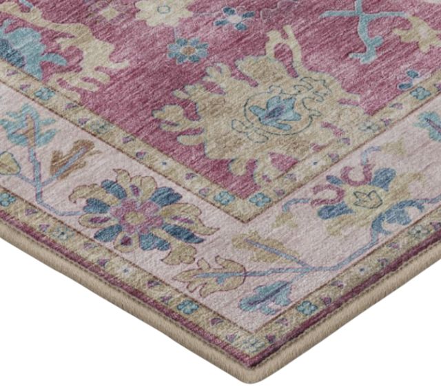 Dalyn™ Rug Company Hatay HY7 Pink 5'x8' Area Rug-1