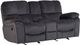 Porter International Designs Ramsey Steel Console Manual Reclining Loveseat-0