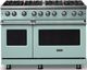 Viking® 5 Series 48" Splash Pro Style Gas (LP) Range with Polished Chrome Trim-0