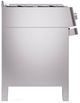 Ilve® Panoramagic 48" Stainless Steel Pro Style Dual Fuel Range-4