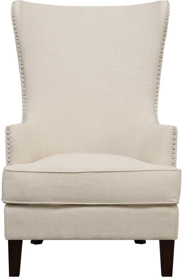Elements International Kori Espresso/Heirloom Natural Accent Chair-1