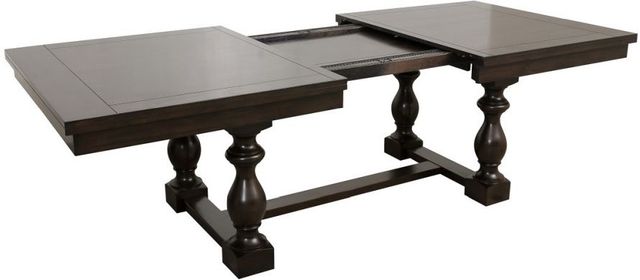 Mazin Furniture Reid Dark Cherry Dining Table-1