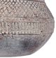 A & B Home Gray 6" Planter Pot with Patterns-3