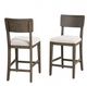 Furniture of America® Vellara 2-Piece Dark Walnut Counter Chair-0