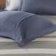 Olliix by Intelligent Design Marsden Blue and Grey Queen Complete Bed and Sheets Set-5