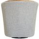 Cozy Life Milano Orange/Tan Swivel Chair-4