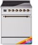 Ilve® Nostalgie II Series 30" Custom RAL Color Pro Style Induction Range-0