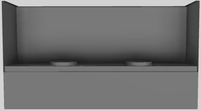 Vent-A-Hood® 54" Gunsmoke Wall Mounted Range Hood-4