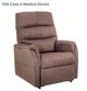 UltraComfort™ Destin Elk Small Power Lift Recliner-0