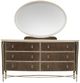 Michael Amini® Villa Cherie Hazelnut Dresser and Mirror-2