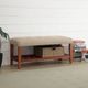 ACME Furniture Charla Beige/Oak Bench-4