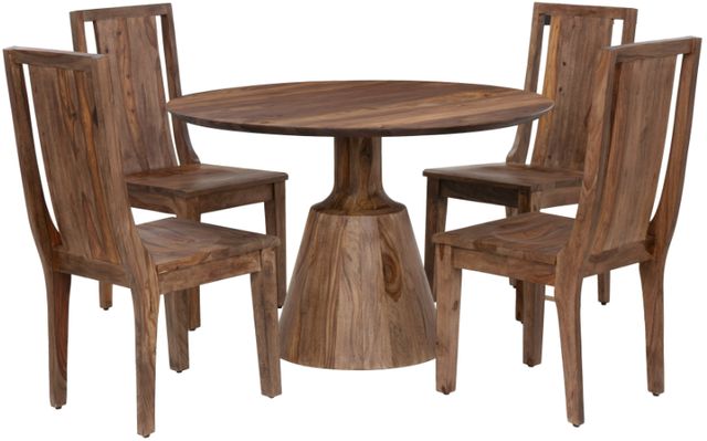 Coast2Coast Home™ Nealon 5-Piece Brown Dining Set-3