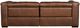 Hooker® Furniture SS Savion Saddlebag Lodge Leather Power Reclining Sofa with Power Headrest-4