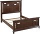 Winners Only® Kentwood Dark Brown Queen Panel Bed-0