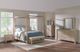Coaster® Solano 5-Piece Beige/Weathered Mango Queen Upholstered Canopy Bedroom Set-1