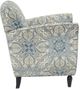 Olliix by Madison Park Blue Multi/Brown Escher Accent Chair-2