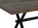 International Furniture Direct Town Brown/Gray Dining Table with Black Base-5