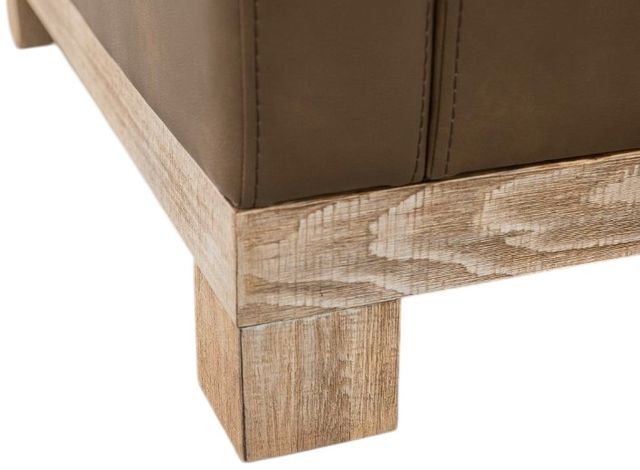 International Furniture Direct Samba Dark Chocolate/Sand Drift Accent Chair-3