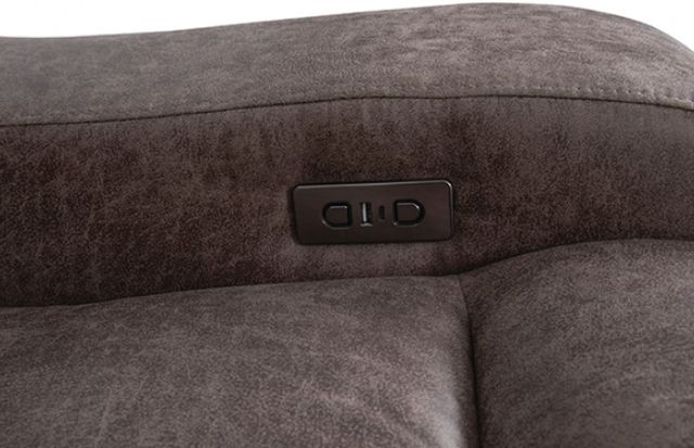 Furniture of America® Demetrius Brown Power Loveseat-4