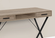 Monarch Specialties Inc. Black Metal/Dark Taupe Computer Desk-1
