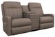 La-Z-Boy® Finley Stone Leather Power Wall Reclining Loveseat with Console and Headrest-0