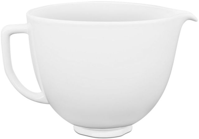 KitchenAid® White Chocolate 5 Quart Ceramic Bowl-0