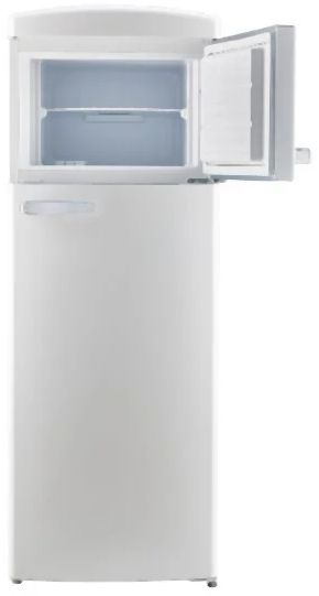 Unique® Appliances Classic Retro 22'' 7.0 Cu. Ft. Marshmellow WhiteTop Freezer Refrigerator-1