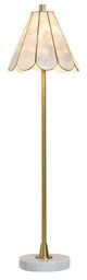 Stylecraft Verity Brass Buffet Table Lamp-1