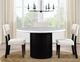 Steve Silver Co. Colvin Black/Vanilla Dining Side Chair-1