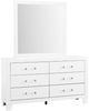 Global Furniture USA Luccia 4-Piece White King Panel Bedroom Set-2