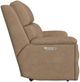 Flexsteel® Customizable Porter Leather Power Reclining Loveseat with Console, Power Headrest and Lumbar-4